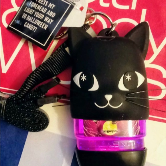 RARE!! LAST ONE LEFT. Cat Holder & Necklace Sanitizer Holder. FREE SANITIZER - Picture 4 of 7